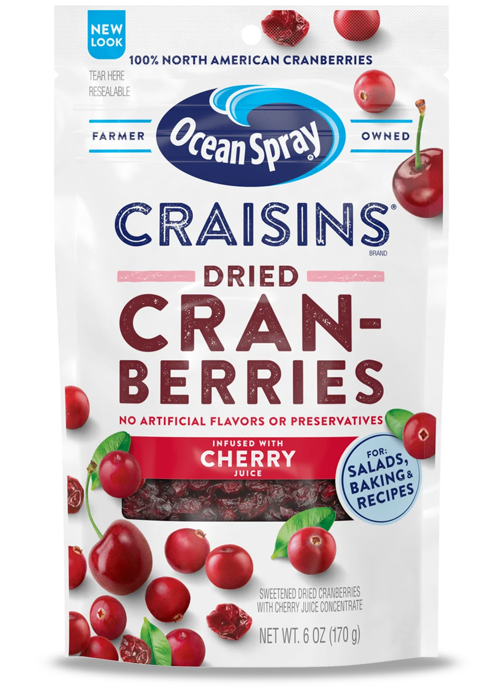 Craisins® Dried Cranberries Cherry Juice Infused 6oz